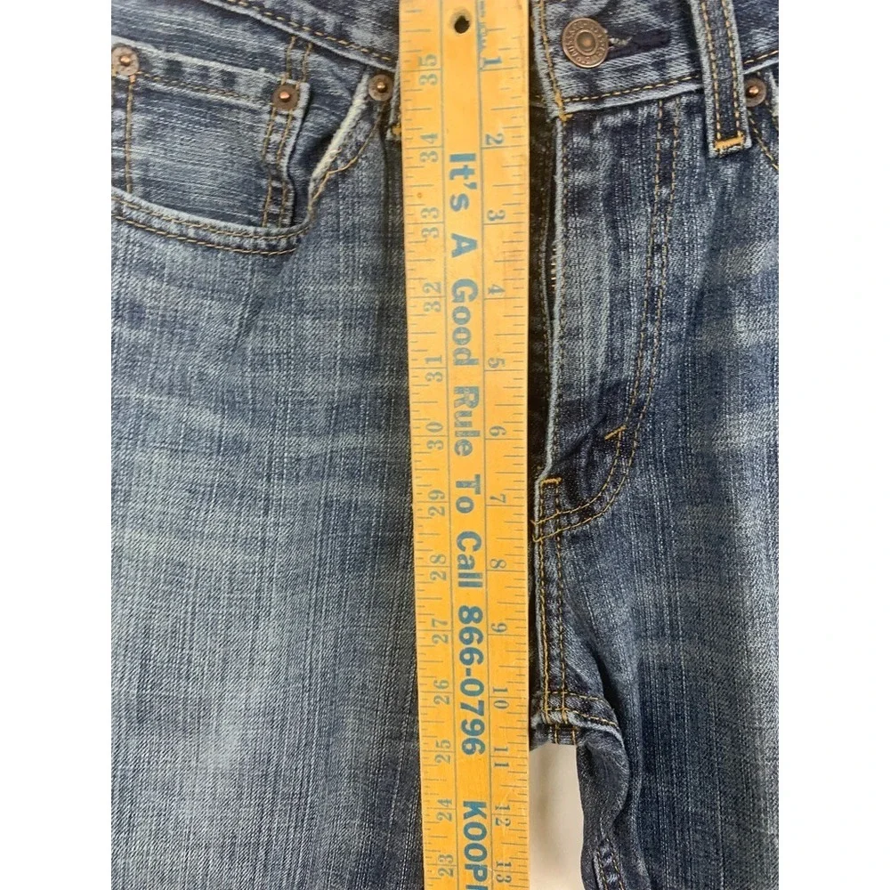 Levis 505 Jeans Mens 29x32 Regular‎ Fit Straight Leg Medium Wash Blue Denim